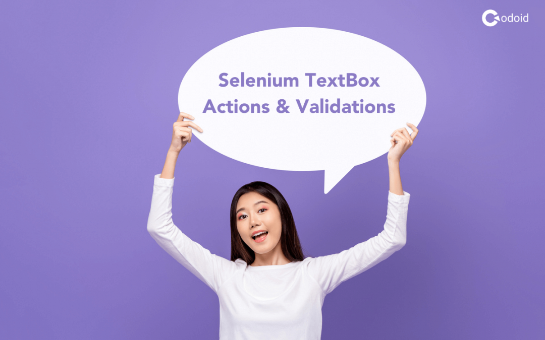 Selenium TextBox Actions & Validations