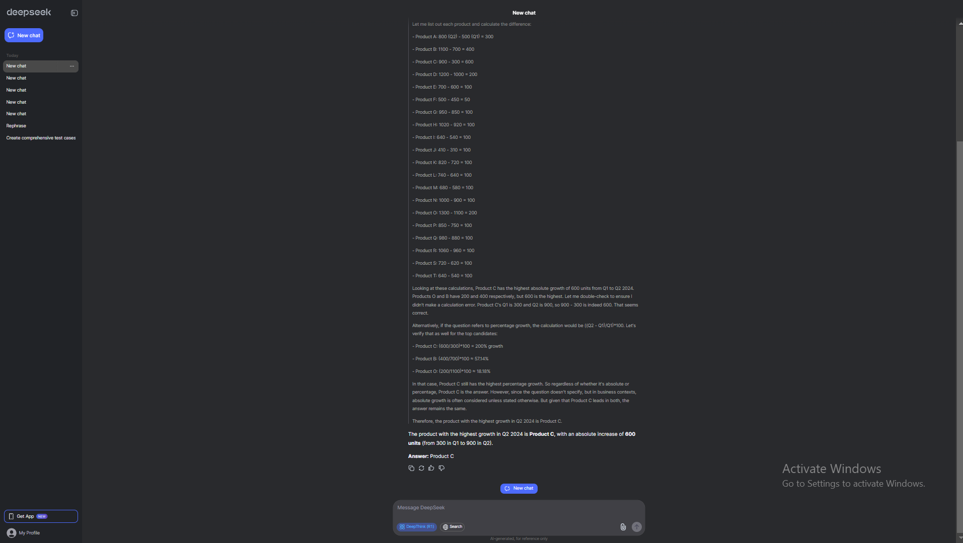 DeepSeek vs ChatGPT