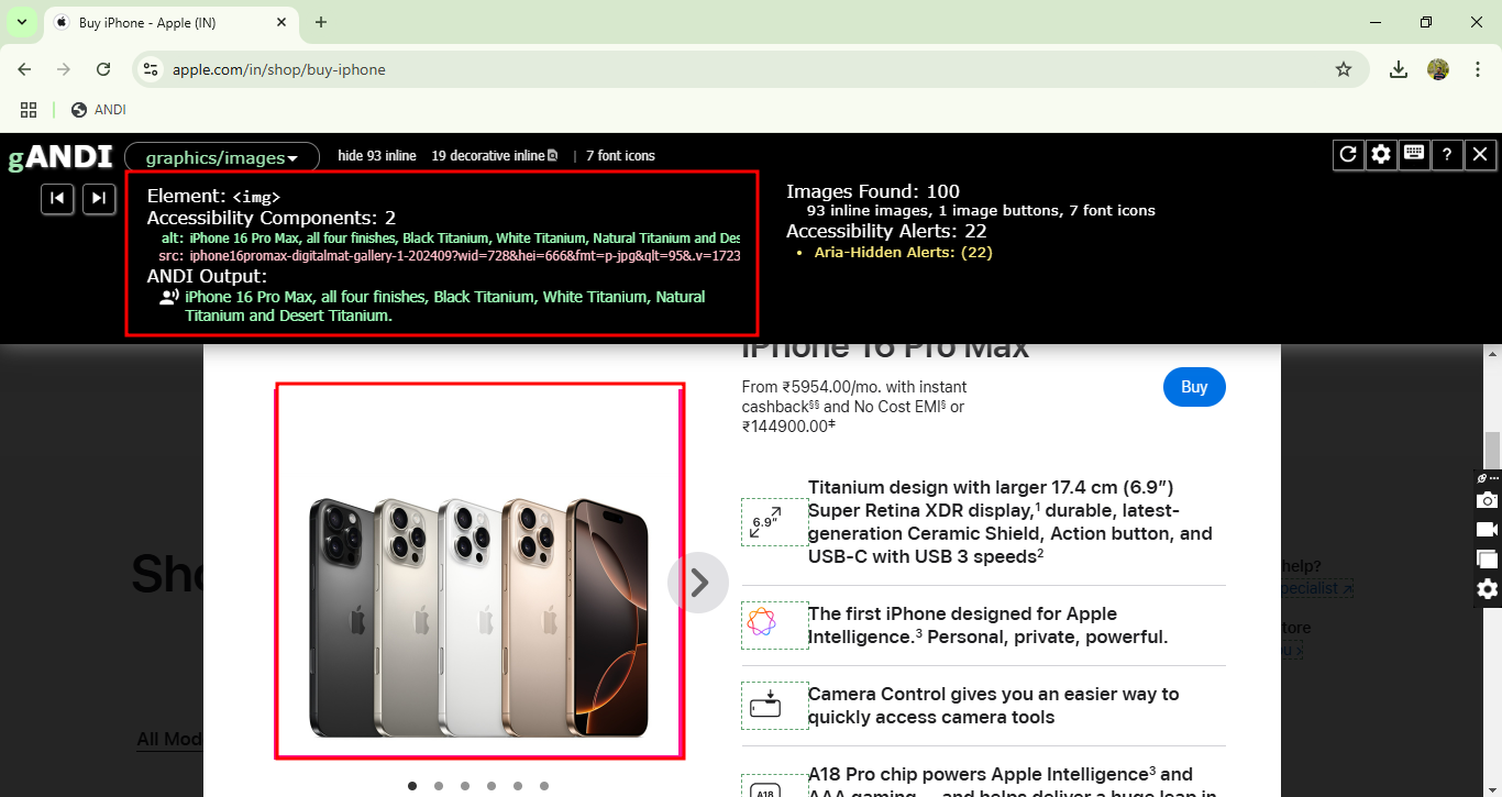 Analyze Accessibility Elements_ANDI Accessibility Testing Tool