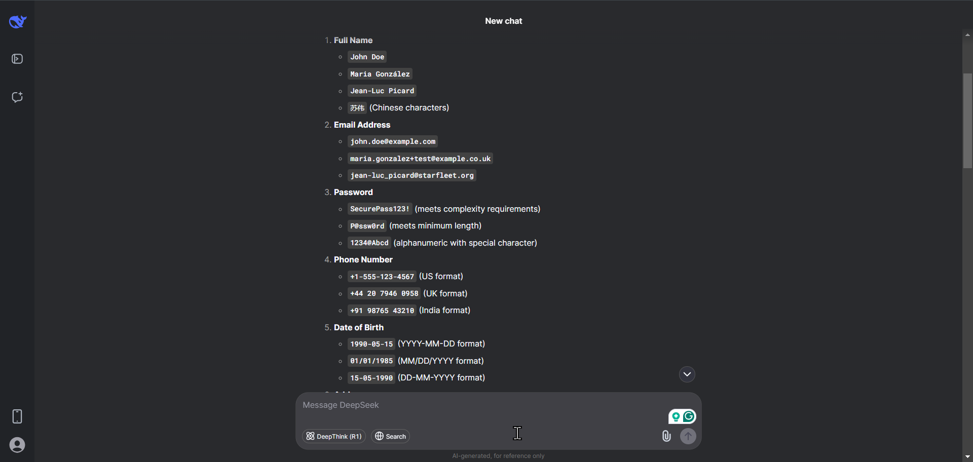 DeepSeek vs ChatGPT_Test-data-Generation_DeekSeek