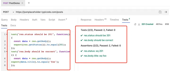 Assertions Using JavaScript- Bruno API Automation