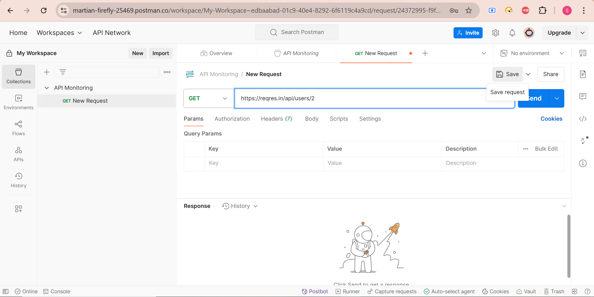 Postman Collection - API Monitoring