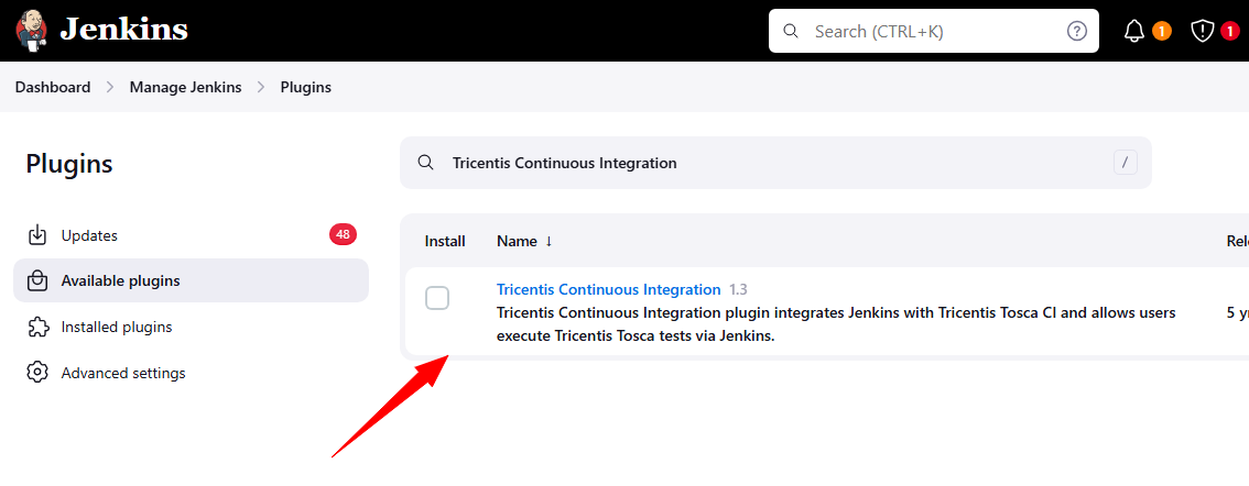 Install Jenkins Plugin Tosca Jenkins Integration Install Jenkins Plugin