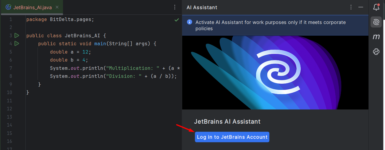 Jetbrain login Jetbrain login