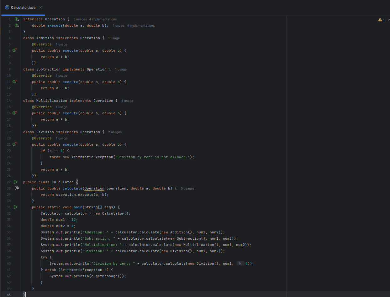 Refactoring Suggestion Refactoring Suggestion