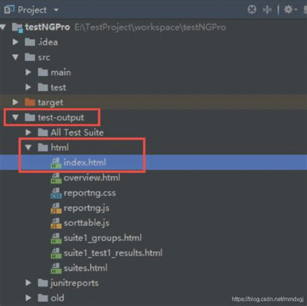 ReportNG default HTML Report Selenium Report Generation ReportNG default HTML Report