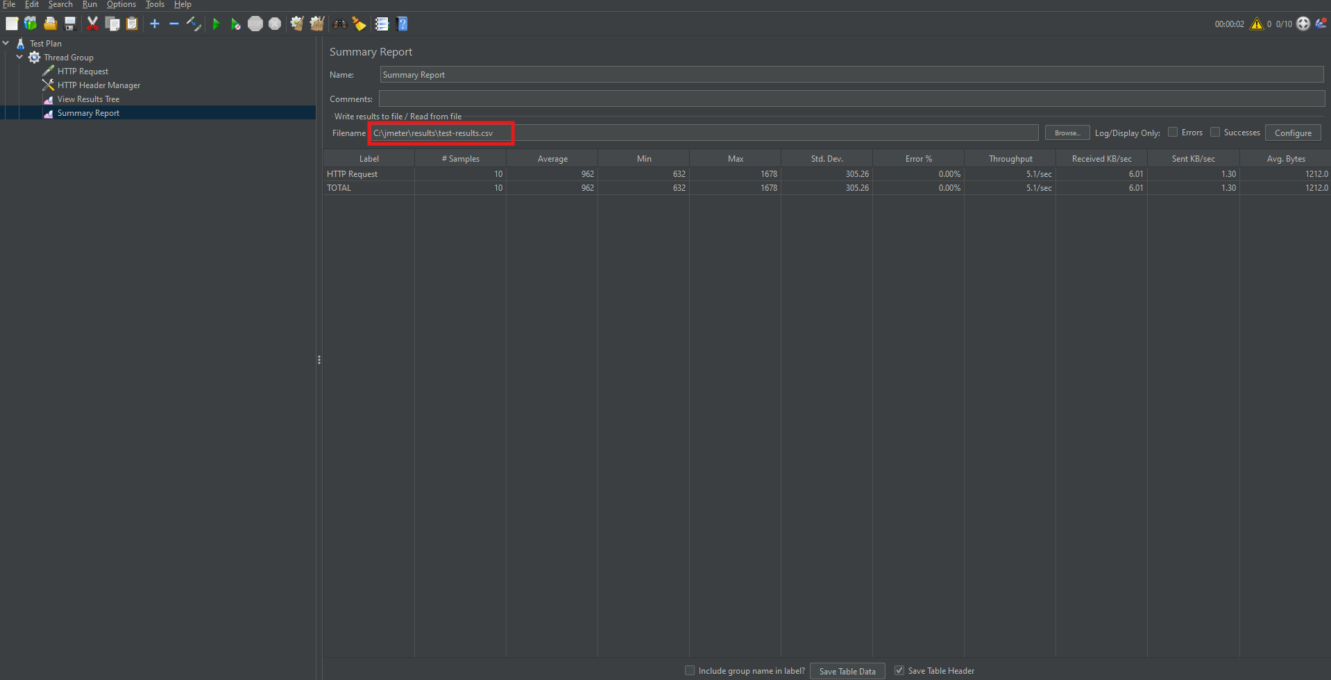 Create CSV File Jmeter Tutorial