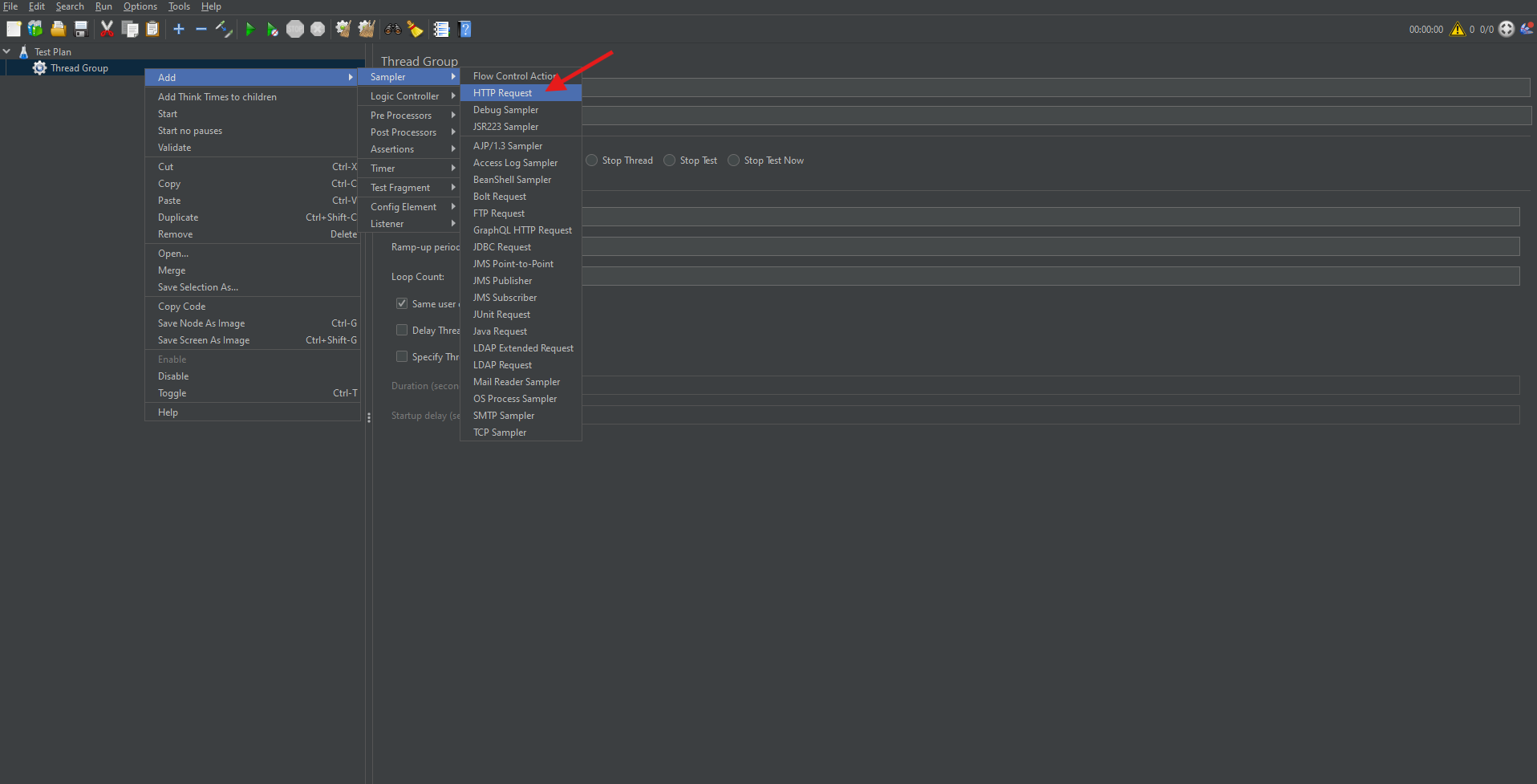 HTTP Request Sampler Jmeter Tutorial