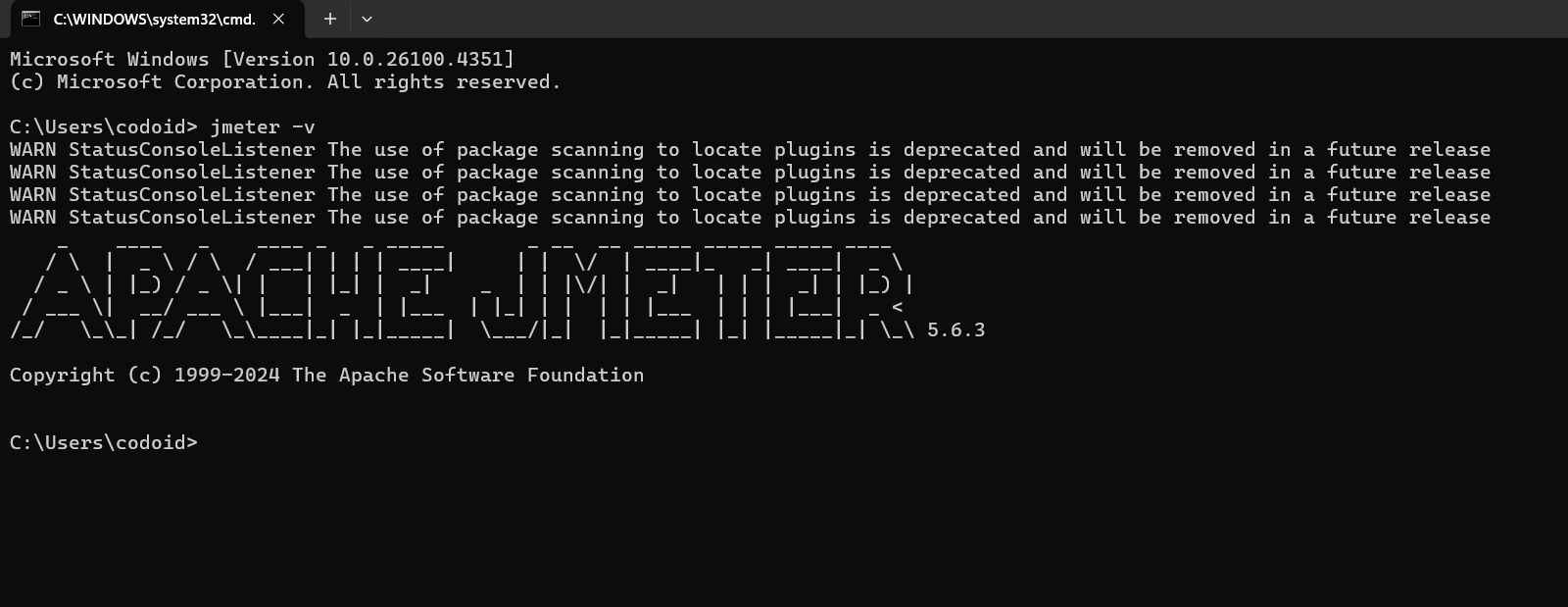 Verify JMeter Installation JMeter vs Gatling vs k6