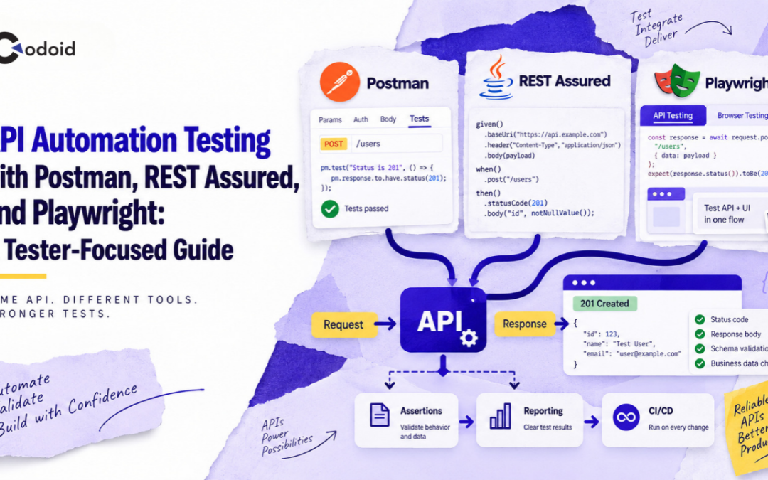 API Automation Testing with Postman, REST Assured, and Playwright: A Tester-Focused Guide