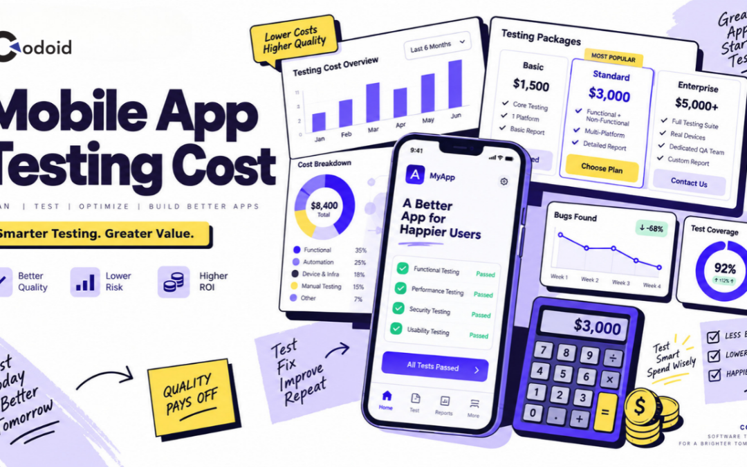 Mobile App Testing Cost: Pricing Guide 2026 | Codoid