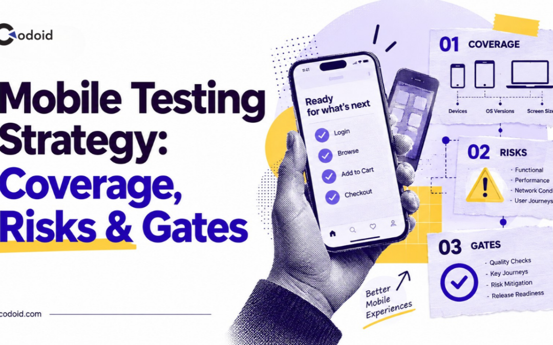 Mobile Testing Strategy: Coverage, Risks & Gates