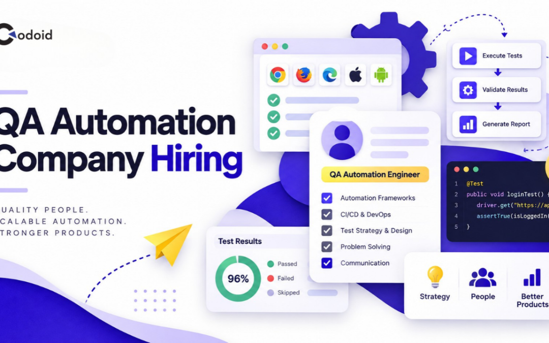QA Automation Company Hiring: Look Beyond Tool Expertise | Codoid