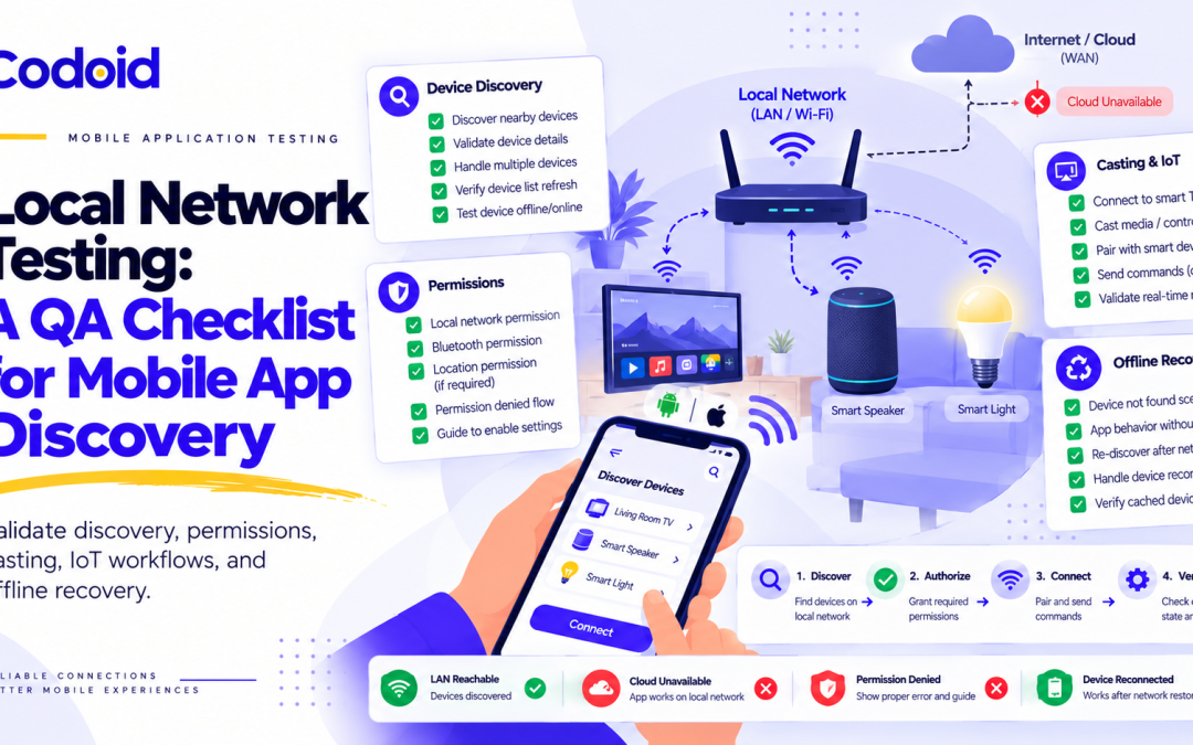 Local Network Testing: A QA Checklist for Mobile App Discovery