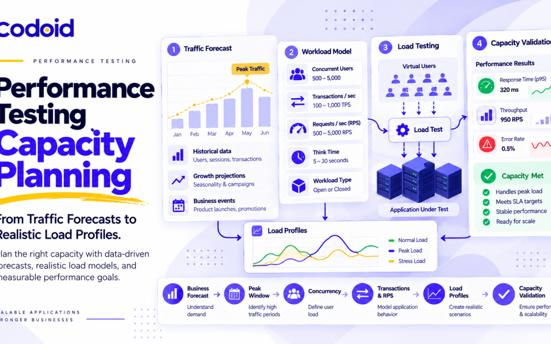 Performance Testing Capacity Planning: From Traffic Forecasts to Load Profiles