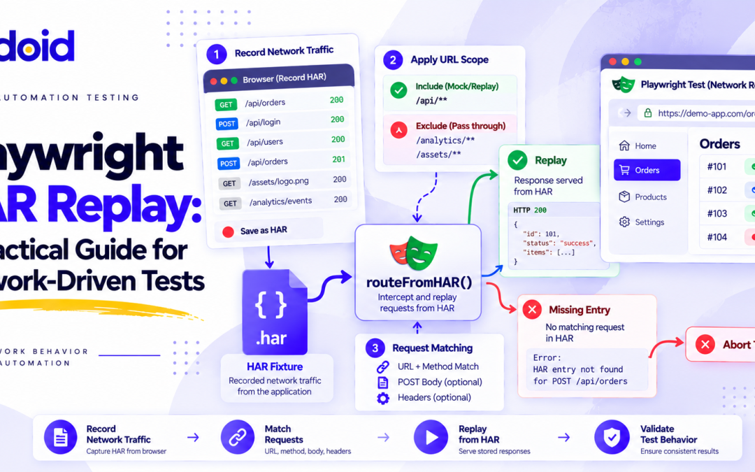 Playwright HAR Replay: A Practical Guide for Network-Driven Tests